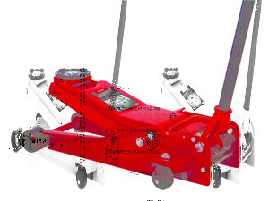 Подкатной домкрат 2т 85-350мм