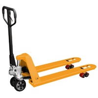 Тележка гидравлическая AC-2500C с резиновыми колесами