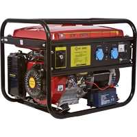 Электростанция бензиновая КАЛИБР БЭГ-5500А+стабилизатор АСН- 1500/1