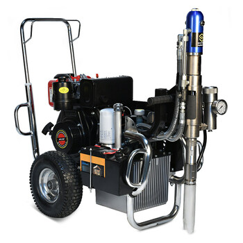 SCHTAER JUPITER 14 D окрасочный аппарат безвоздушный дизельный