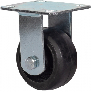 Колесо большегрузное неповоротное обрезиненное 100 мм - FCd 46