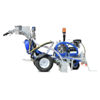 SCHTAER WEGA 18 разметочная машина с баком для стеклошариков