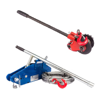 Рычажная лебедка МТМ 1600, 1,6 т, L=20м (металл. корпус)