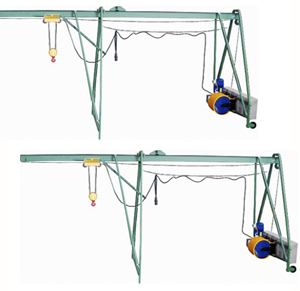 Мобильная крановая установка "Умелец-320" с распоркой (без противовеса)
