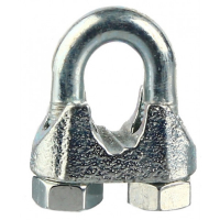 Зажим для троса DIN 741, D = 6 мм