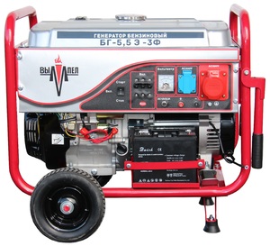 Электростанция бензиновая ВЫМПЕЛ БГ-5.5Э-3Ф