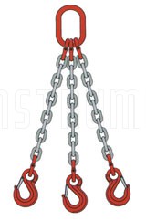 Строп цепной трехветвевой 3СЦ - 2.36т
