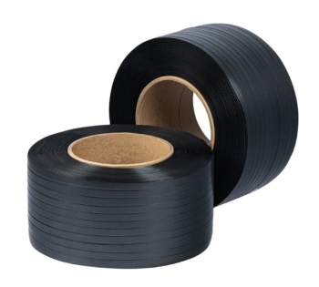 Лента полипропиленовая (графит) 12х0,8мм - 2000м