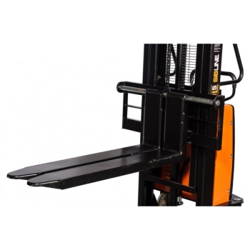Штабелер с электроподъемом 1,5 т - 2,5 м Вилы: 1100 , Гелевая АКБ, SPN1525 SIBLINE