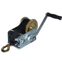 Барабанная лебедка LHW-2500W (г/п 1,0 т, длина ленты 20 м)