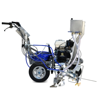 SCHTAER Wega 7G разметочная машина с комплектом для стеклошариков на 2 пистолета