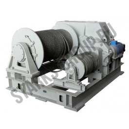 Электрическая лебедка ЛЭМ-15 2 барабана