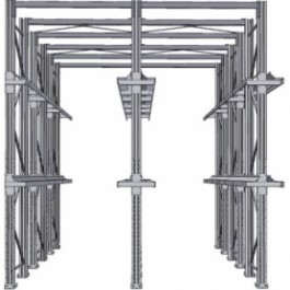 Стеллаж палетный набивной