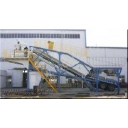 Мобильный бетонный завод YHZS 50 (транспортируемый) 