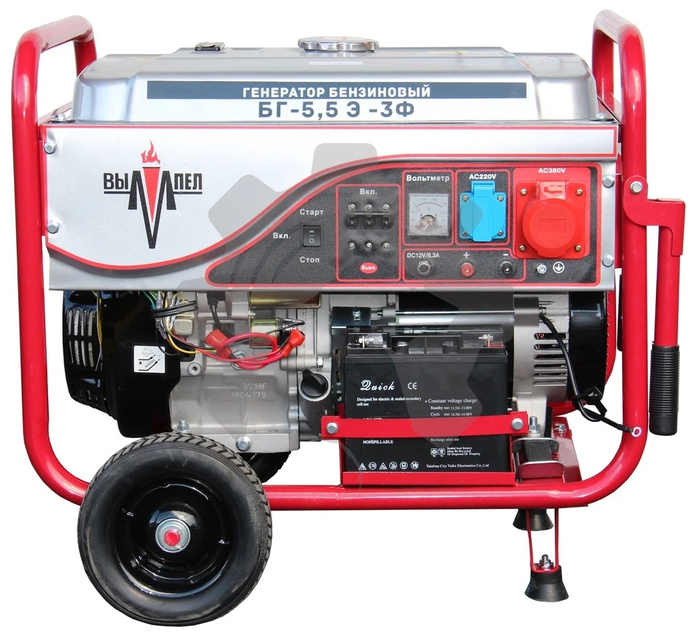 Электростанция бензиновая ВЫМПЕЛ БГ-5.5Э-3Ф