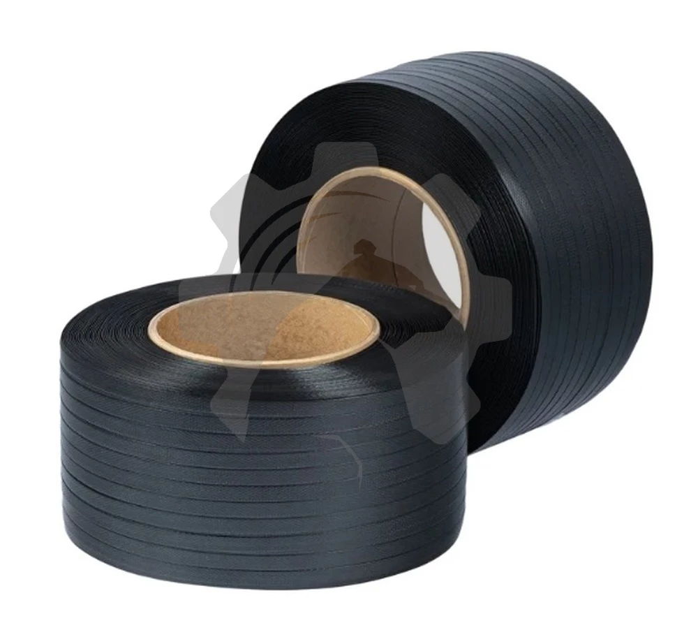 Лента полипропиленовая (графит) 12х0,8мм - 2000м