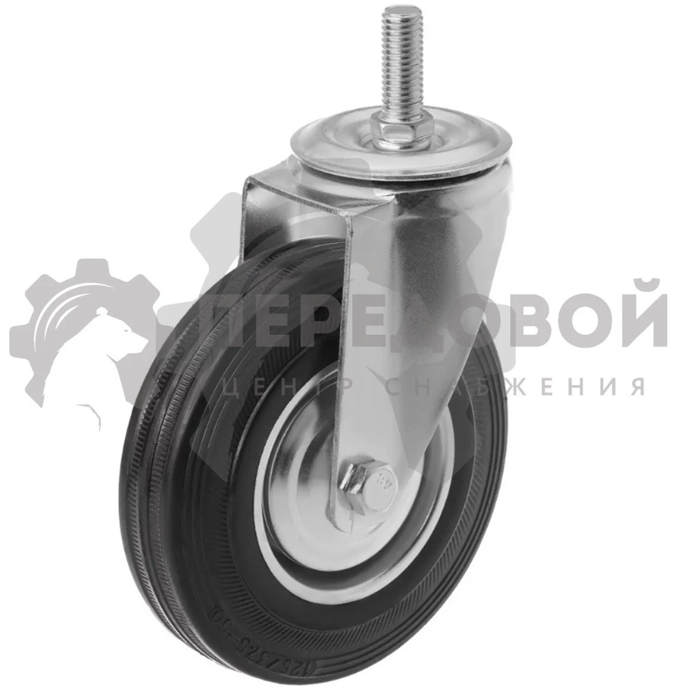 Колесо промышленное поворотное с болтом М16 200 мм - SCt 80