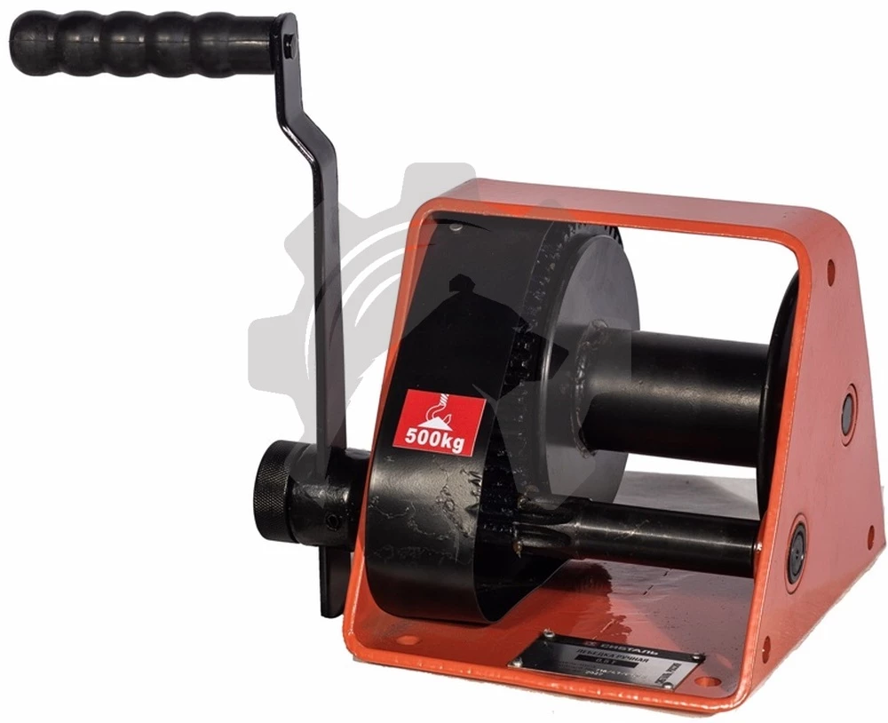 Лебедка барабанная ручная HWG 0,5 т СибТаль