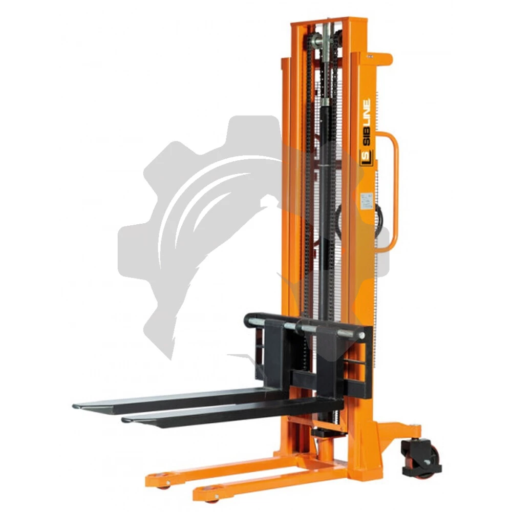 Штабелер гидравлический ручной 1 т - 1,6 м Вилы: 1150 SYC SIBLINE