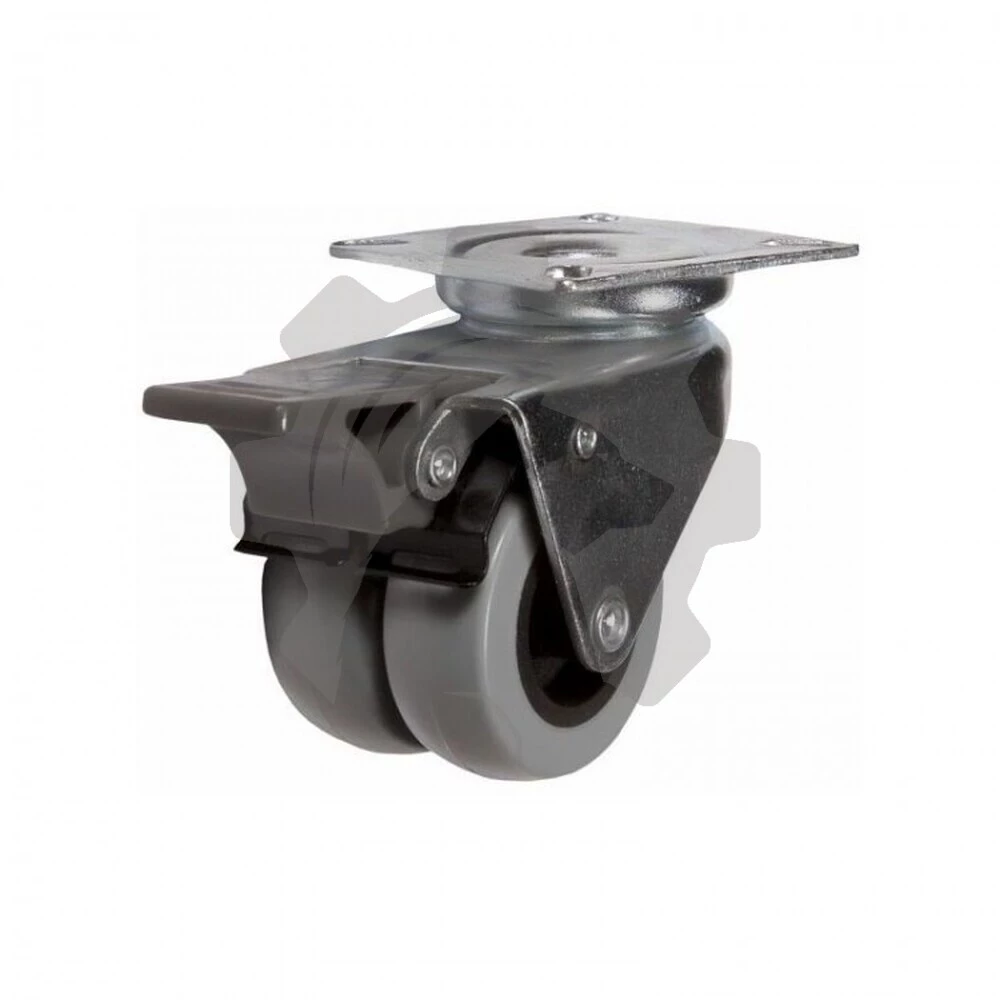 Колесо SCndb25, 50 мм поворотное с тормозом