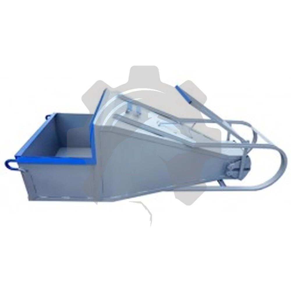 Бадья и тара для бетона «Туфелька» 1,6 с шестеренчатым приводом