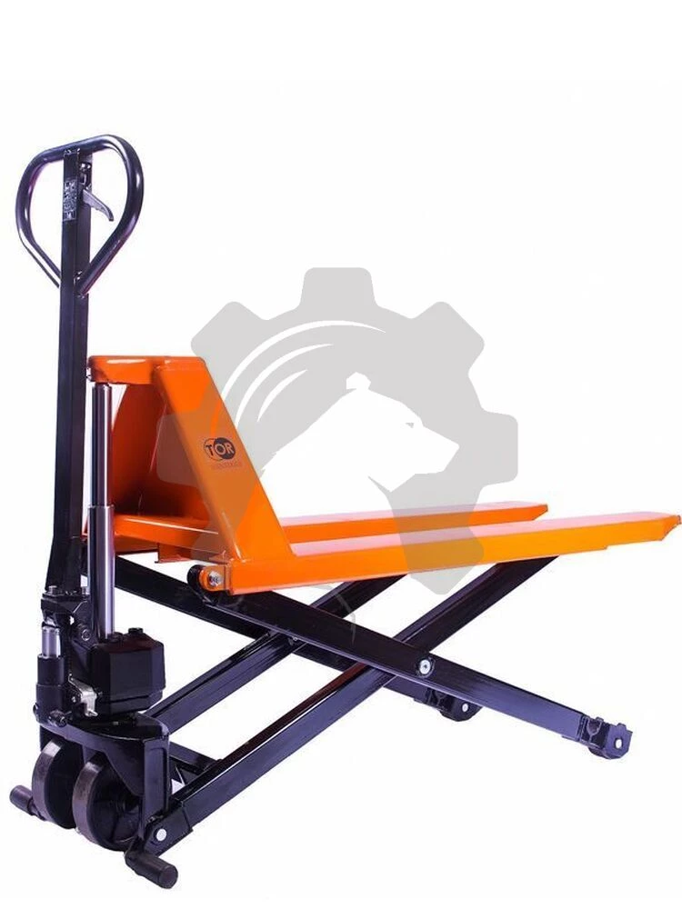 Тележка гидравлическая JF 1000 с ножничным подъемом