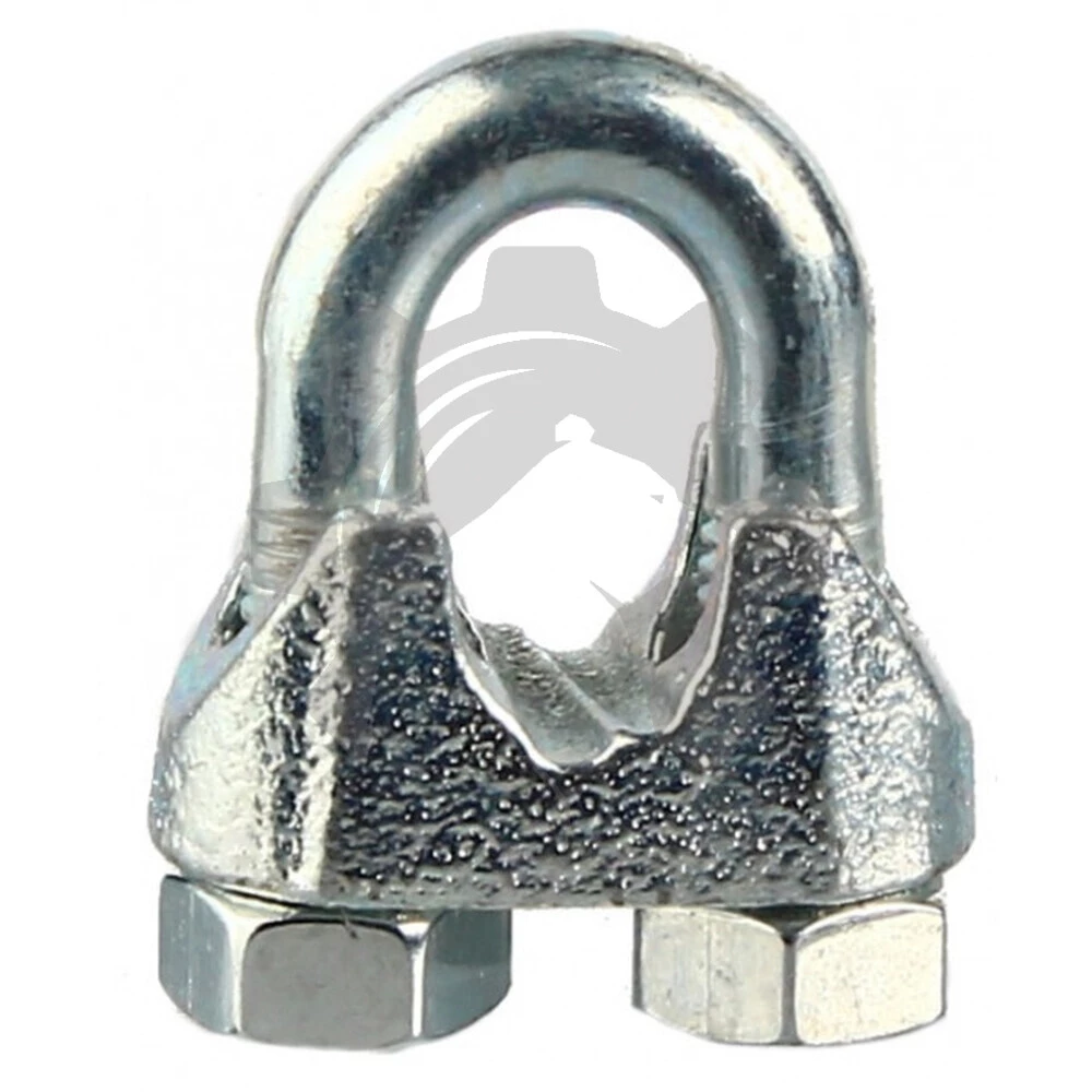 Зажим для троса DIN 741, D = 6 мм