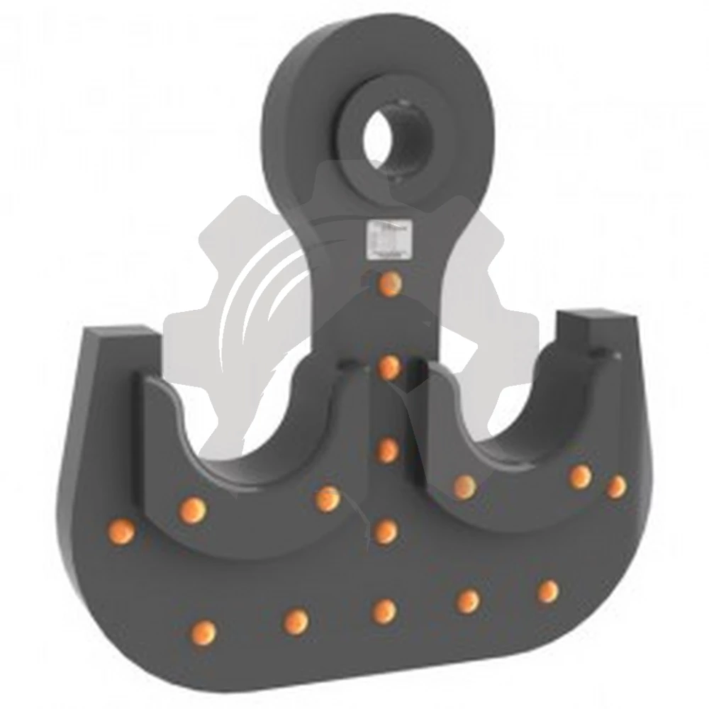 Крюк пластинчатый 6619-75 2