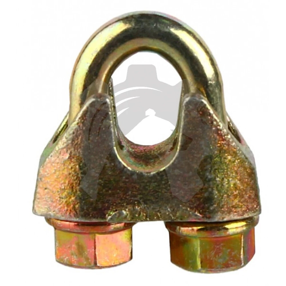 Зажим канатный DIN 1142, D = 5 мм