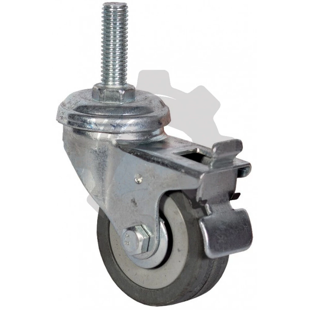 Колесо аппаратное болтовое крепление М10 100 мм - SCtgb 42