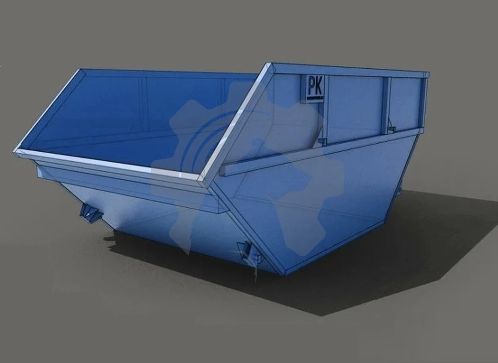 Бункер ТКО (ТБО) объем 6 м3 BERDMAN