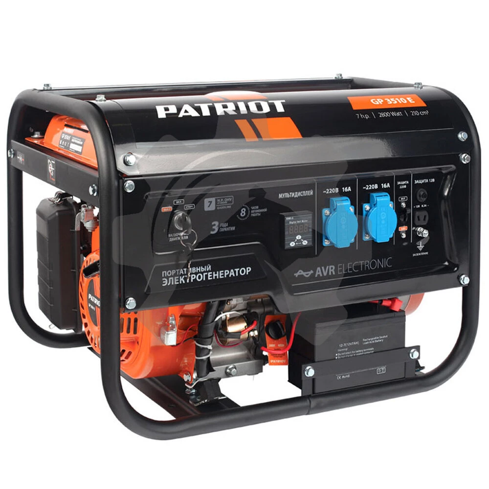 Электростанция бензиновая PATRIOT GP 3510