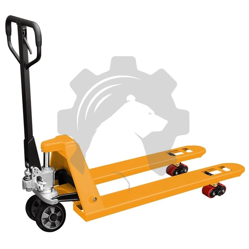 Тележка гидравлическая AC-2500C с резиновыми колесами