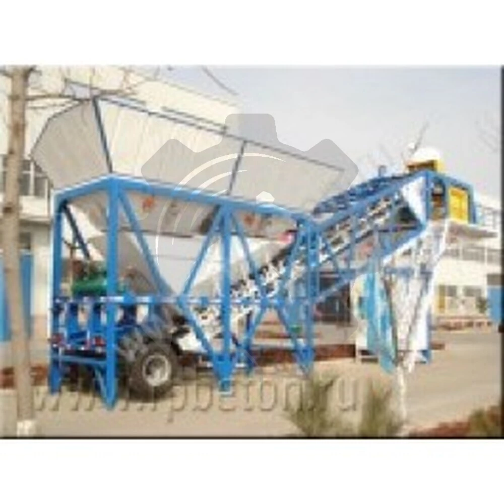 Мобильный бетонный завод YHZS 90 (транспортируемый)