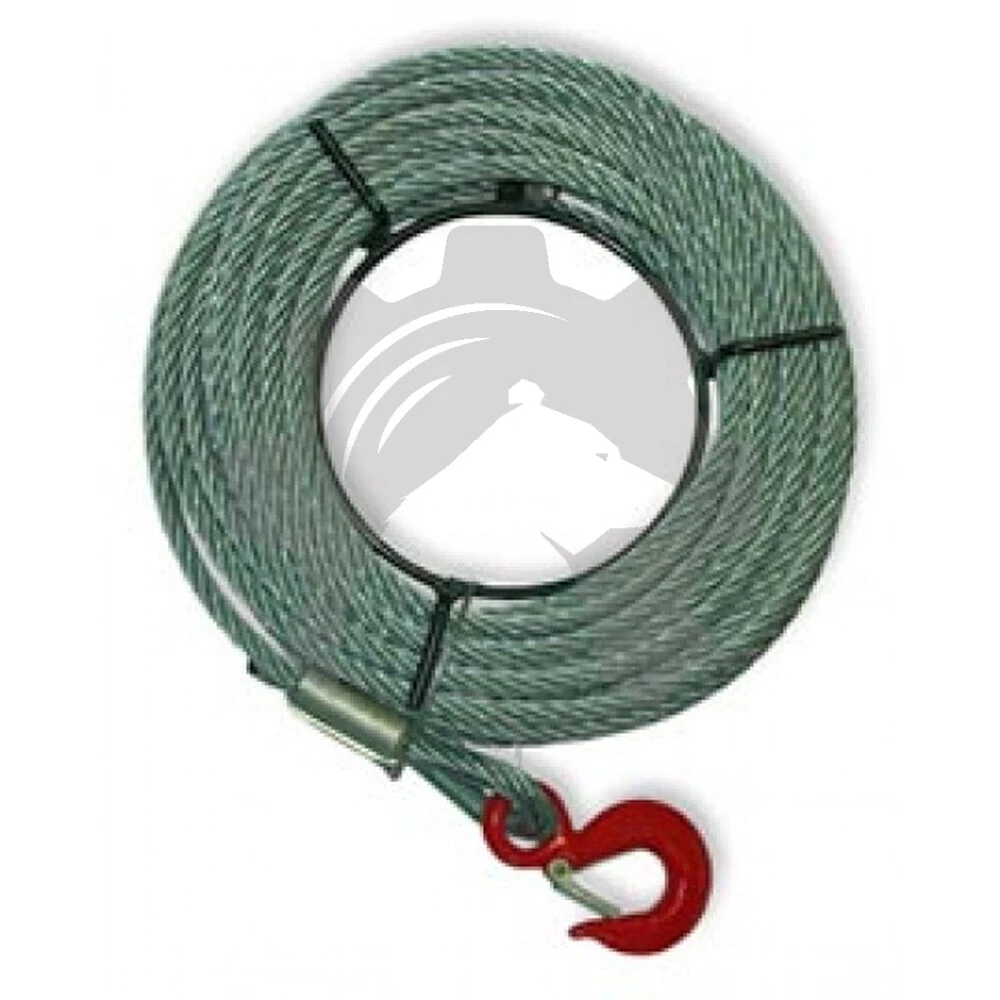 Трос с крюком для лебедки, КК ZNL 5,4 т 30 м , 20 мм