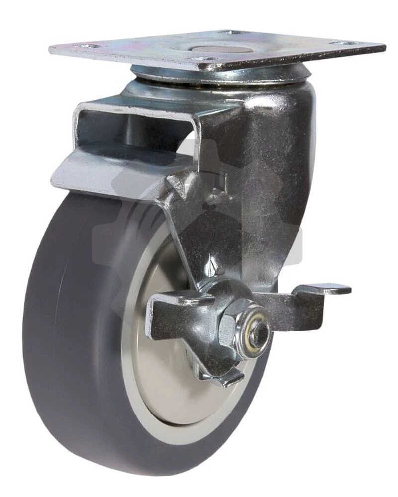 Колесо SCkb42, поворотное с тормозом