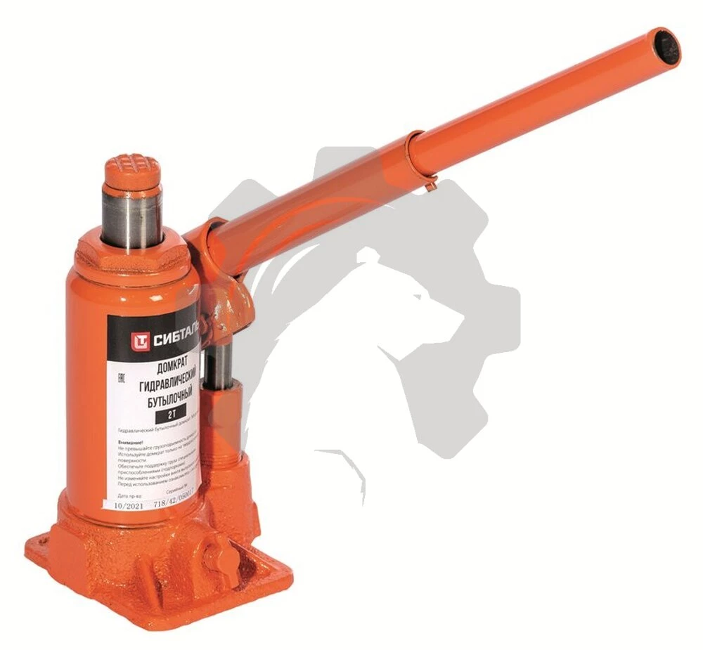 Домкрат бутылочный гидравлический 2 т ДГ  СибТаль