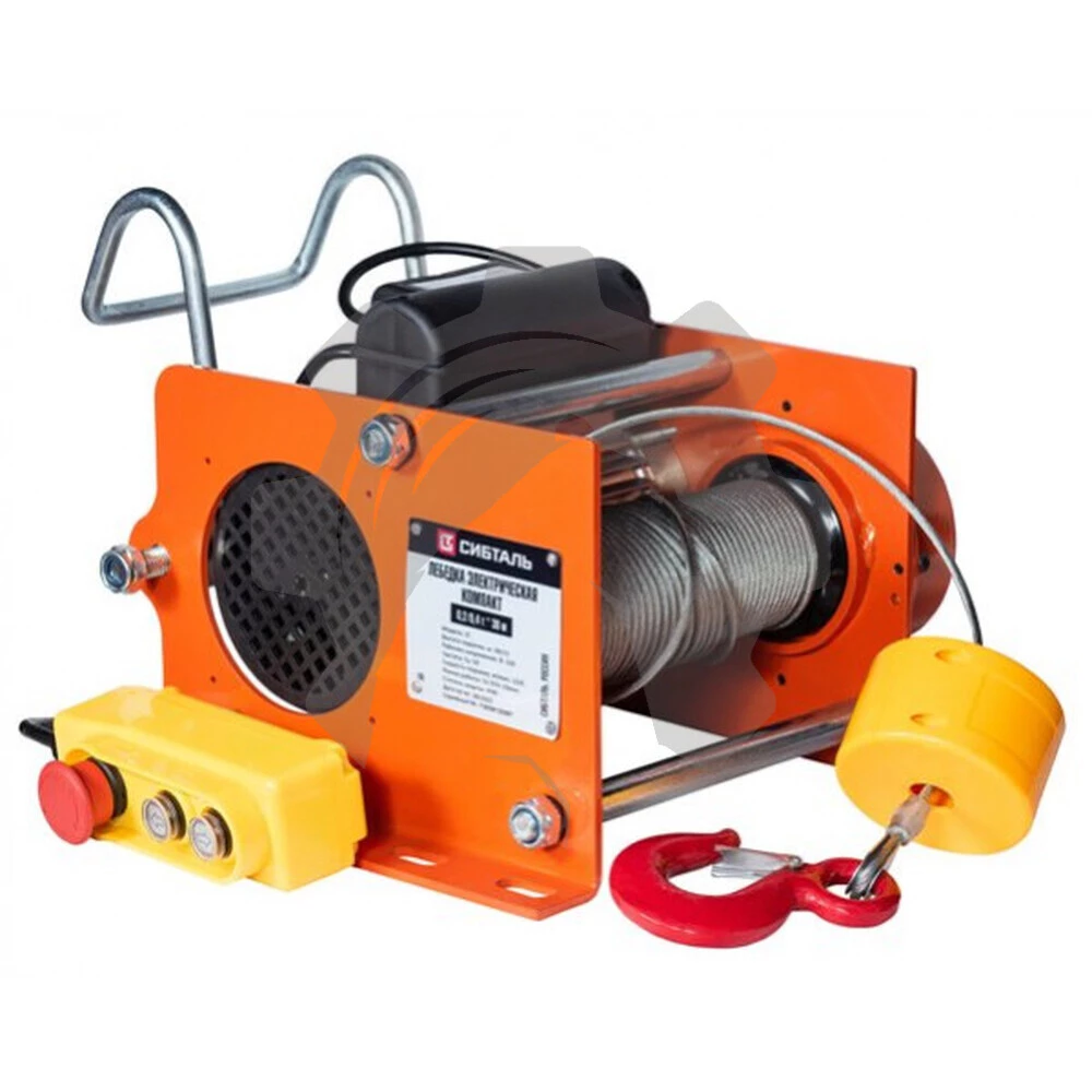 Лебедка электрическая компакт JC 0,2 / 0,4 т СибТаль