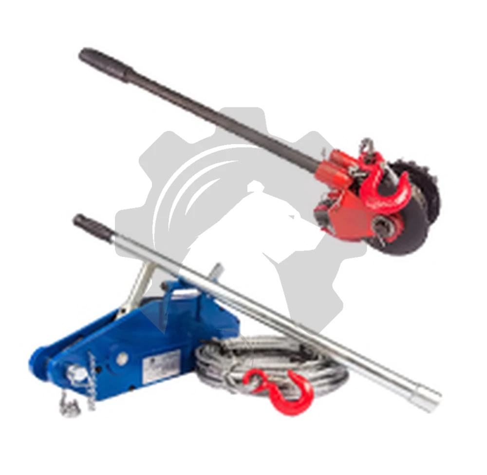 Рычажная лебедка МТМ 1600, 1,6 т, L=20м (металл. корпус)