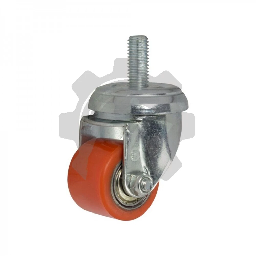 Колесо 903035Т 35 мм поворотное с тормозом