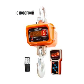 Крановые весы ВЭК/3 с дублированием на пульте