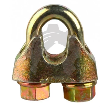 Зажим канатный DIN 1142, D = 5 мм