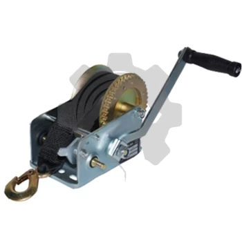 Барабанная лебедка LHW-2500W (г/п 1,0 т, длина ленты 20 м)