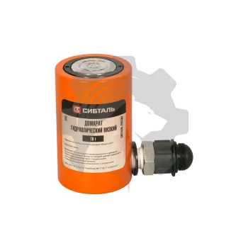 Домкрат гидравлический низкий, 10т, П50, ДГН, СибТаль