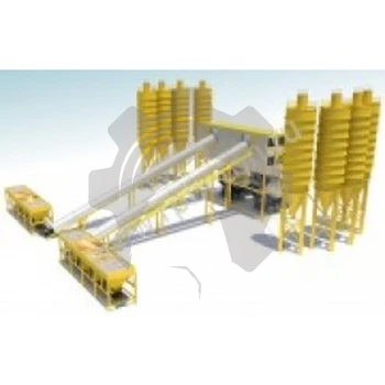 Стационарный бетонный завод HZS 180/2 (ленточный)