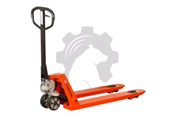 Тележка гидравлическая AC-2500C с резиновыми колесами