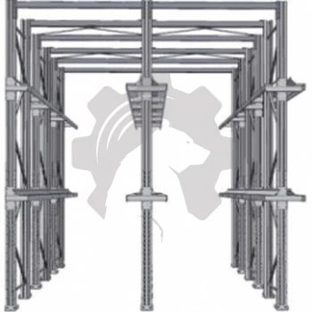 Стеллаж палетный набивной