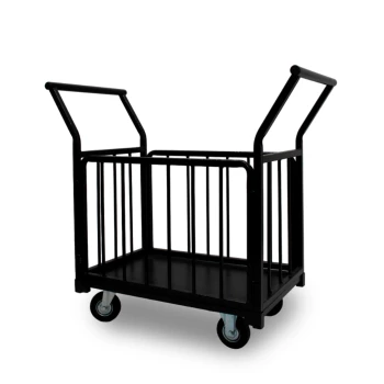 Платформенная тележка с трубчатыми бортами ТПТБ