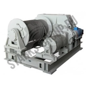 Электрическая лебедка ЛЭМ-10 2 барабана