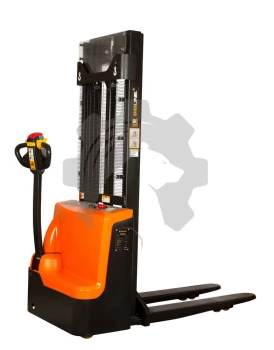 Штабелер электрический самоходный, поводковый 1,5 т - 3 м Вилы: 1150 , Гелевая АКБ, WS1530 SIBLINE